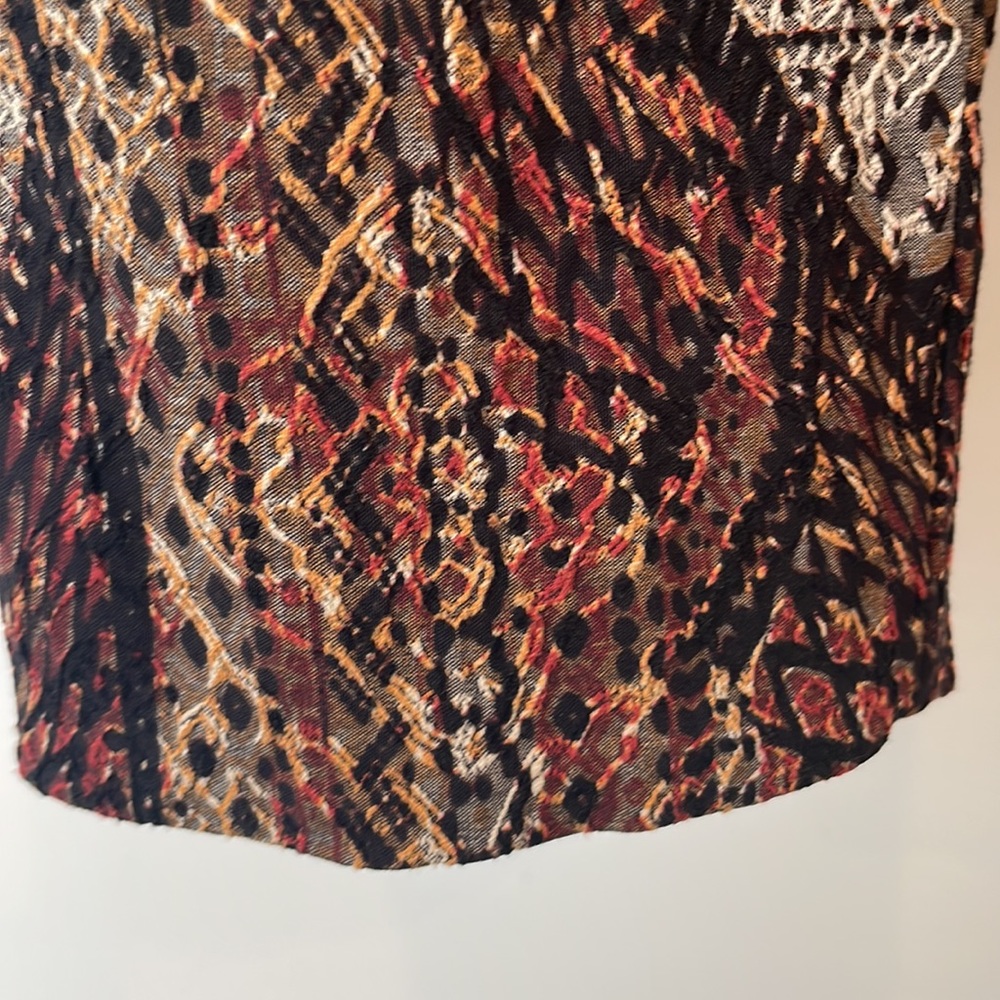 Joseph Ribkoff Multi-Color Pull On Pant - Picture 8 of 11